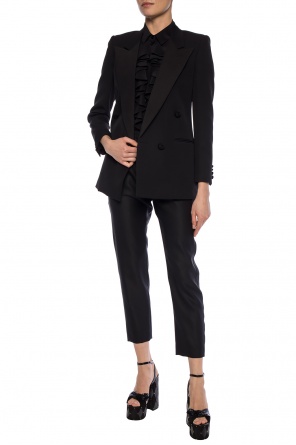 Padded double-breasted blazer, zdjęcie 2 Padded double-breasted blazer od Saint Laurent